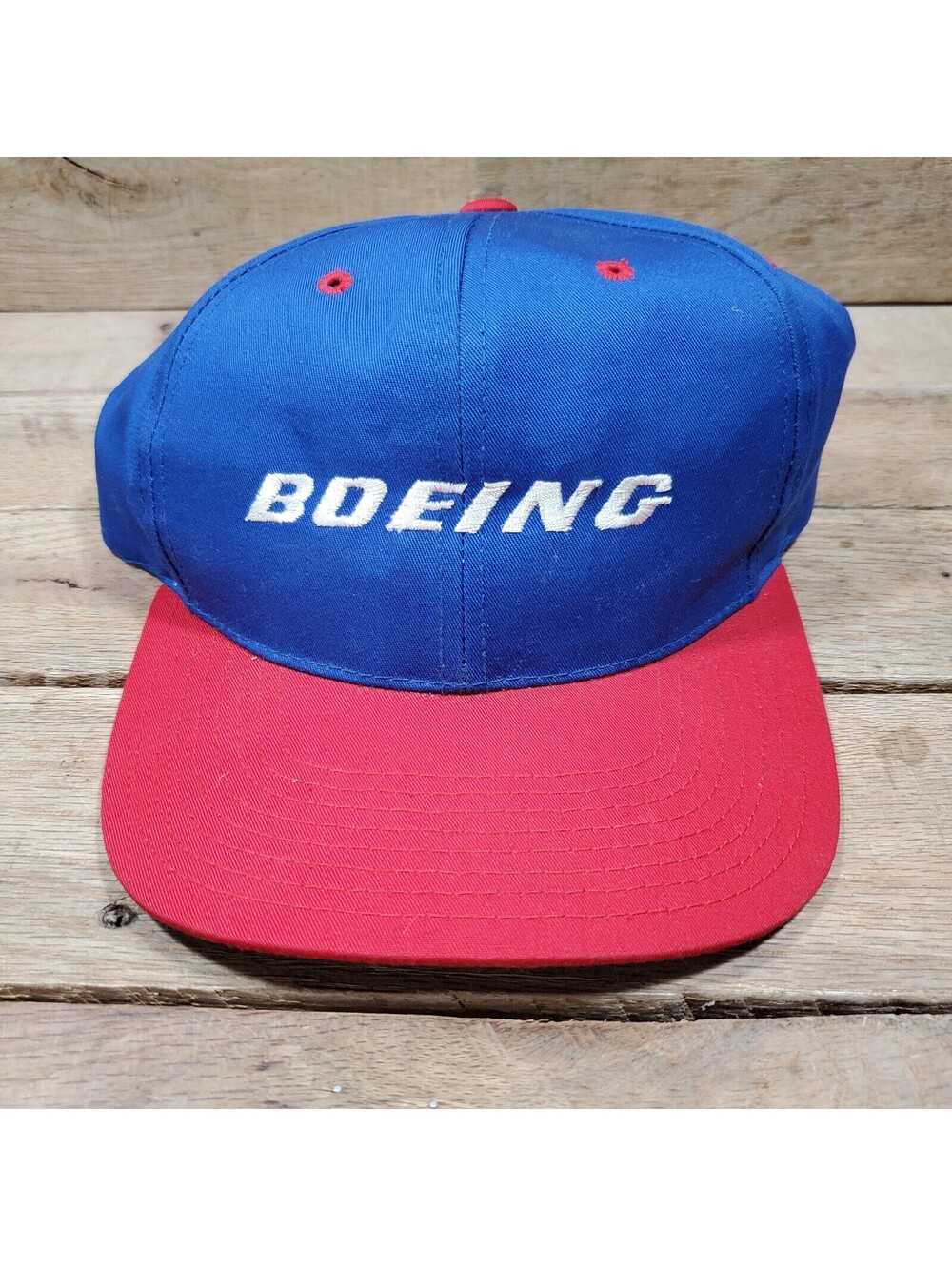 VTG Red White & Blue Trucker Style Hat Cap
